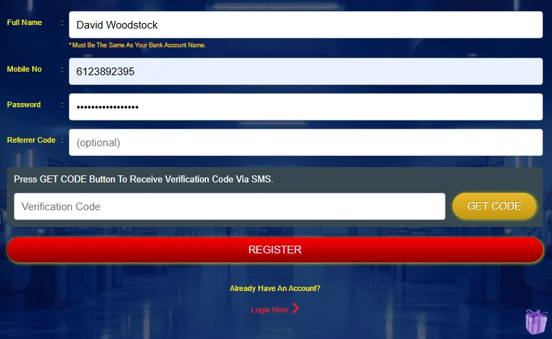 Creating Your Methspin Account